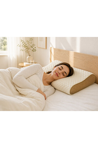 ARGEN HOME Visco Comfort Plus Neck Yastık | Boyun Destekli