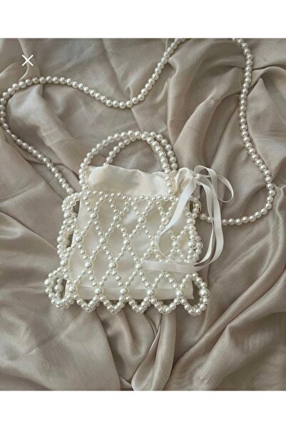 Handmade İnci çanta
