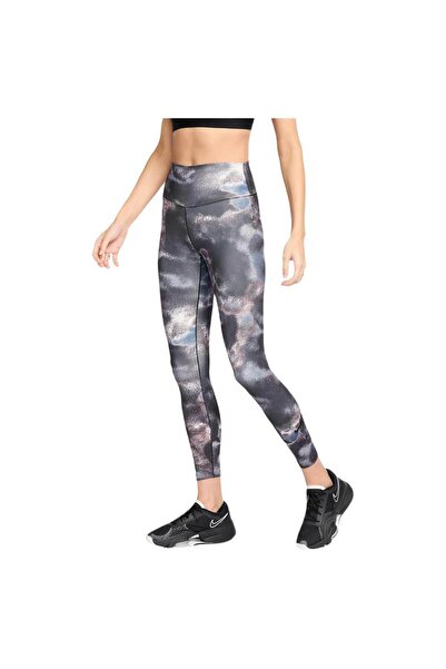 Nike Femei& # x27;s One Colanți imprimați cu talie înaltă 7/8 XS