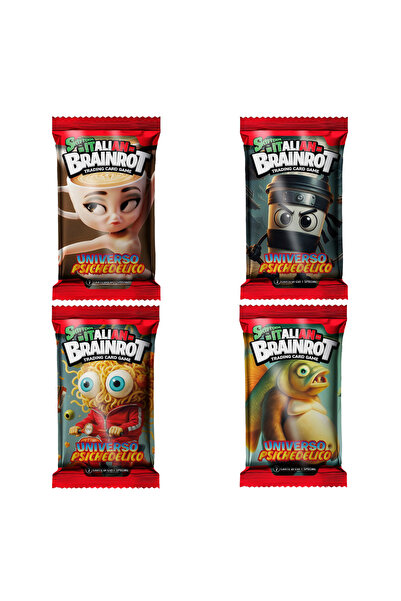 GIOCHI PREZIOSI Italian Brainrot - 7 Carduri Skifidol Seria Alpha -