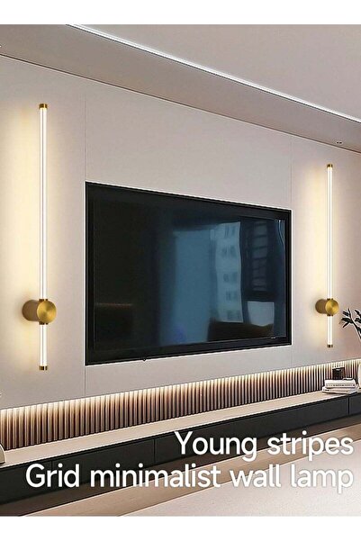 LOOPITYS Modern wall lights Home appliances Nordic style long lumen home decoration Bedroom (40cm)