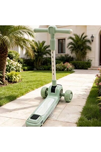 Bleco Adjustable Height Kids Kick Scooter, 3-Wheel Anti-Slip Toddler Scooter ...