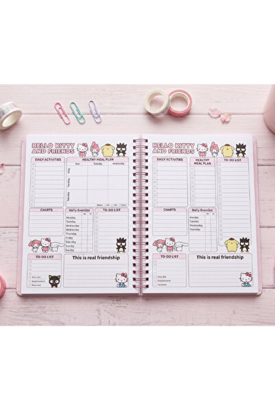 GiFi Kuromi & Hello Kitty Sticker Planner Book