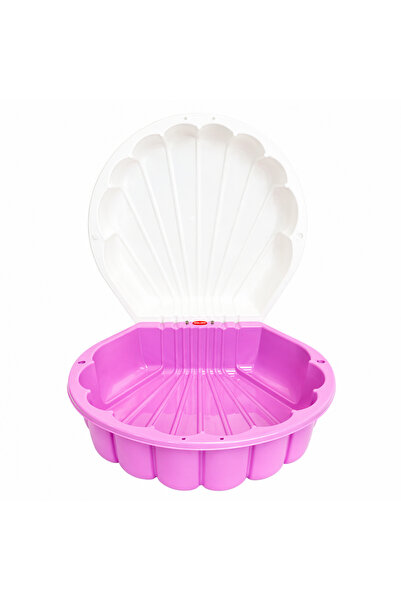 Doloni Capsula de joaca 2-in-1 Piscina si Nisipar pentru copii, Pink/White Sh...