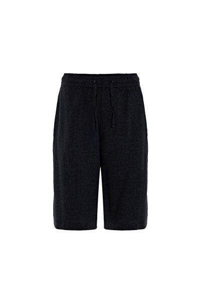 S13 Store Oversize Keten Şort