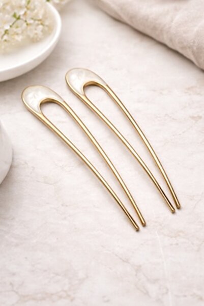 General Store Set 2 agrafe de par U, SA&SO General Store ® metalic vintage cu...