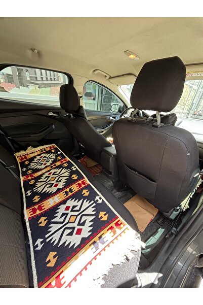 DGL HOME Oto Koltuk Kilim Minder Seti - Oto Koltuk Seti - Oto Minder Takımı- 2 Ön 1 Arka Oturma Set