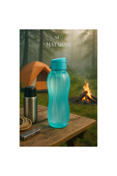 northcity n 1 Liter Turquoise Sports Water Bottle - Aesthetic Solution for Sc...