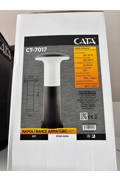 Cata BAHÇE ARMATÜRÜ MANTAR MODEL