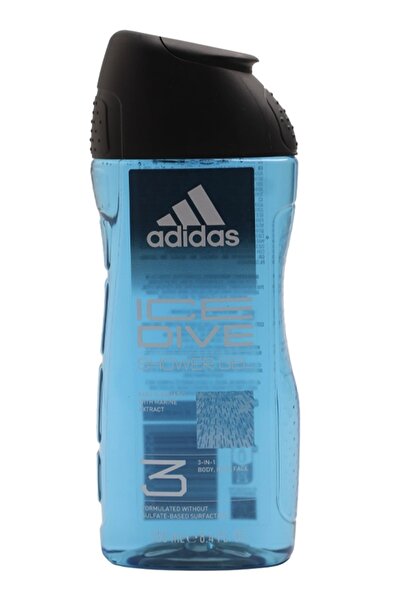 Adidas NEO آيس دايف جل استحمام للرجال 3×1 للجسم والشعر والوجه - 250 مل