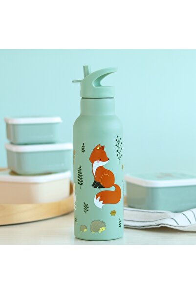 A Little Lovely Company Termos Pipetli Suluk, Forest Friends (500 ml)