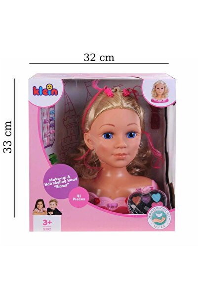KESKİN SOUND Emma Makyaj ve Saç Tasarım Büstü Oyun Seti