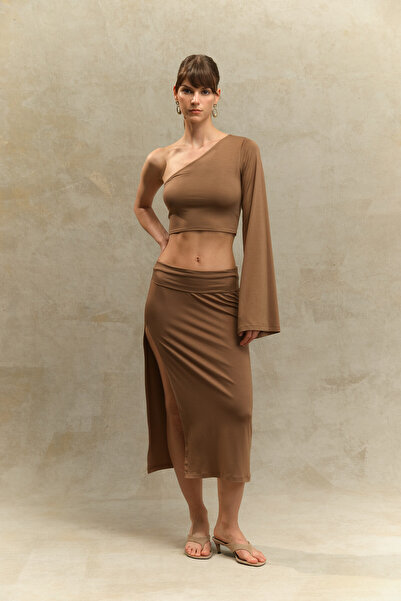 SimpleCo Clothes and More Elya Μονόμανικο Κροπ Τοπ
