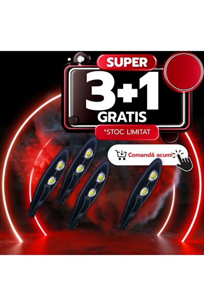 DELIGHT Corp Stradal Led, 100W=500W (2X50W), 12000Lm, 3+1 GRATIS
