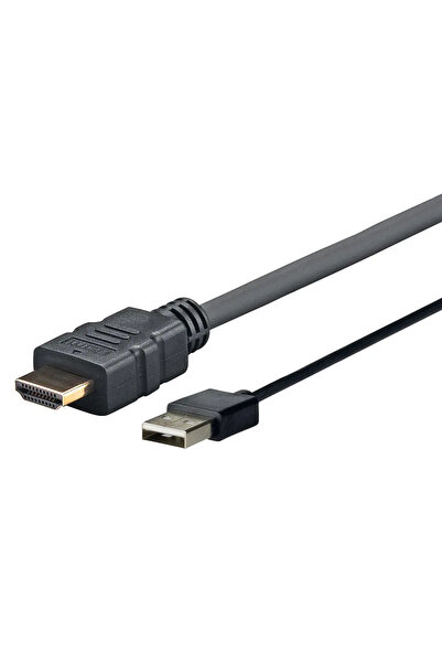 VivoLink PROHDMIUSB5 adaptor cablu video 5 m HDMI USB Tip-A Negru