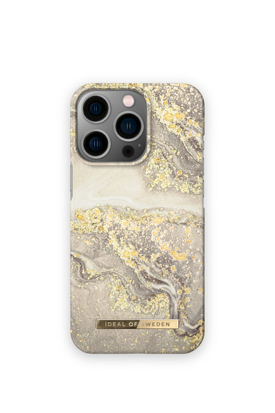 Ideal Of Sweden IDFCSS19-I2161P-121 Husă iPhone 13 Pro cu sclipici, gri-bej, ...