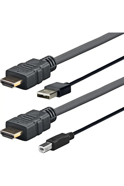 VivoLink PROHDMIUSBAB5AMP adaptor cablu video 5 m HDMI + USB Tip-A HDMI + USB...