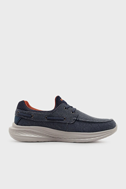 SKECHERS Slade Kalın Tabanlı Loafer Ayakkabı Erkek AYAKKABI 210812 NVY