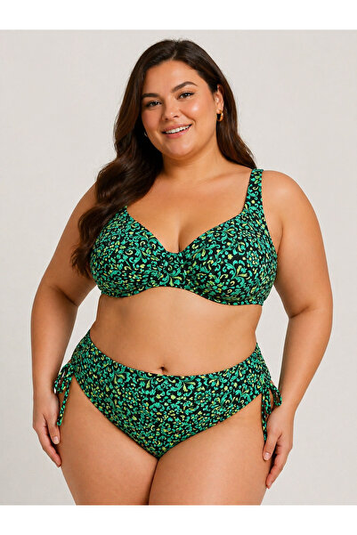 PREMIO PRIVE BRAND Costum de baie din două piese verde Cod: LM081 (01)