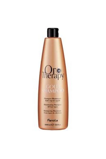 Fanola Șampon Iluminator cu Extract de Trandafir, Aur 24K și Protecție UV - O...