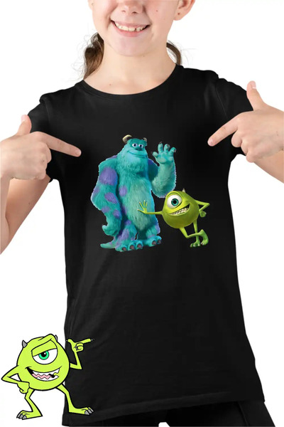 OEM Tricou Copii Fete Monsters James Mike