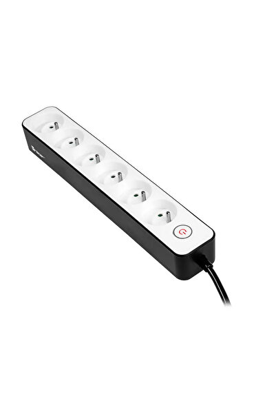 Tracer Zebra power strip 1.5 m 6 sockets