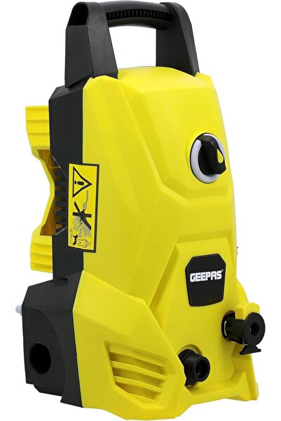 Geepas High Pressure Electric Washer, GCW19028, 1500W Power Cleaner for Car, ...