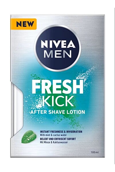Nivea Men لوشن ما بعد الحلاقة فريش كيك للانتعاش الفوري والتنشيط مع الماء النع...
