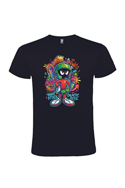 CRD PRINT Personalized unisex T-shirt "The Martian 2026", Black, size S