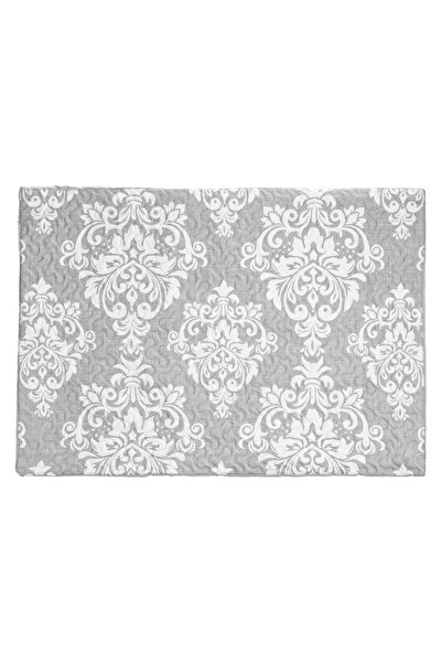 OEM Gray Pillowcase with Damask Pattern 68x49cm