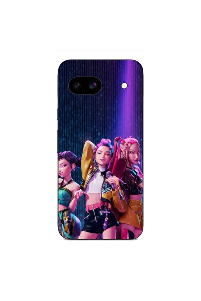 OEM Husa compatibila cu Google Pixel 8A Silicon Gel Tpu Model KPop Demon Hunt...