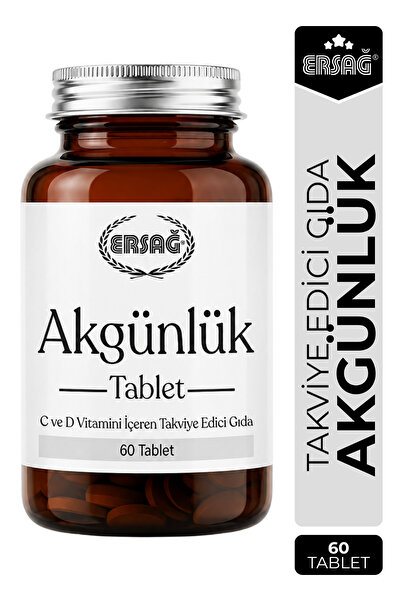 Ersağ Akgünlük Boswellia Serrata C ve D3 Vitamini İçeren Takviye Edici Gıda 6...