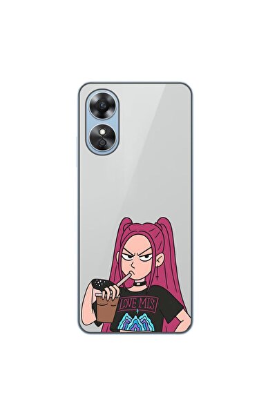 OEM Husa compatibila cu Oppo A17 Silicon Gel Tpu Model KPop Demon Hunters Ser...