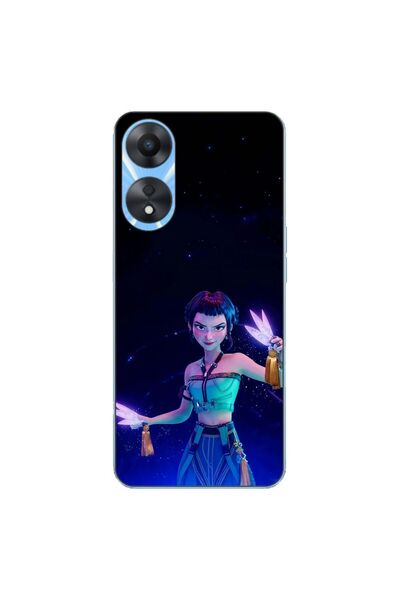 OEM Husa compatibila cu Oppo A78 5G (CPH2483) Silicon Gel Tpu Model KPop Demo...