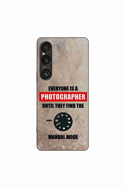 OEM Husa compatibila cu Sony Xperia 1 VI Silicon Gel Tpu Model Fotograf