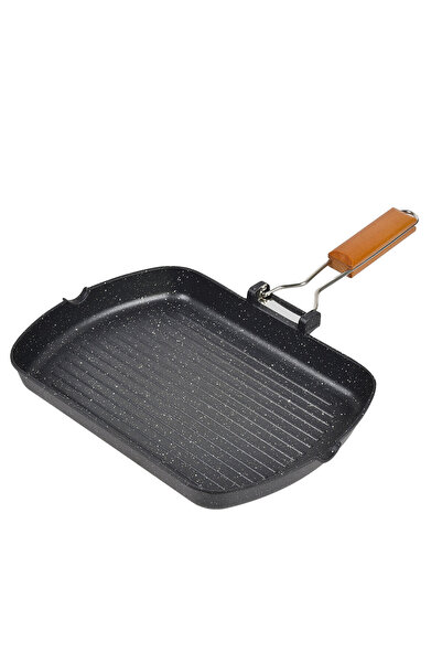 OEM Non-Stick Grill Pan with Folding Handle 33.5x45cm