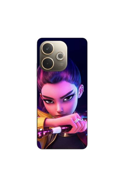 OEM Husa compatibila cu Oppo A5 Pro Silicon Gel Tpu Model KPop Demon Hunters ...