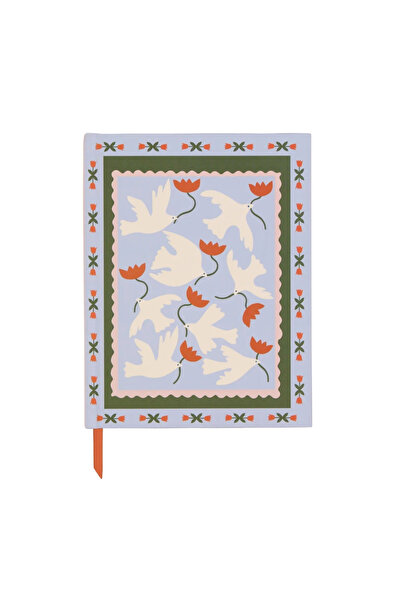 designworks ink A Dopo Çizgili Defter Flower
