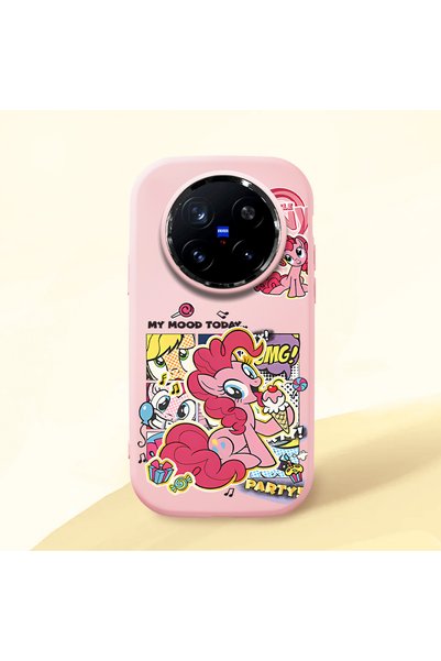 ucuc Vivo X200 Pro Compatible Shock-Absorbing Camera Protected Pink Silicone ...