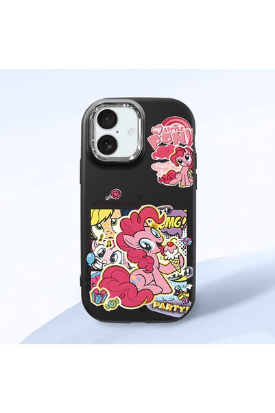 ucuc iPhone 17 Compatible Black Silicone Case with Shock-Absorbing Camera Pro...