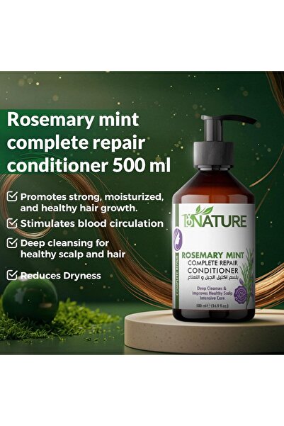 Generic By Nature Rosemary Mint Complete Repair Conditioner, 500 ml