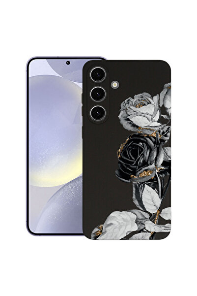 bestcase Husă TPU Ultra Subțire pentru Samsung Galaxy S26, Negru Trandafiriu,...