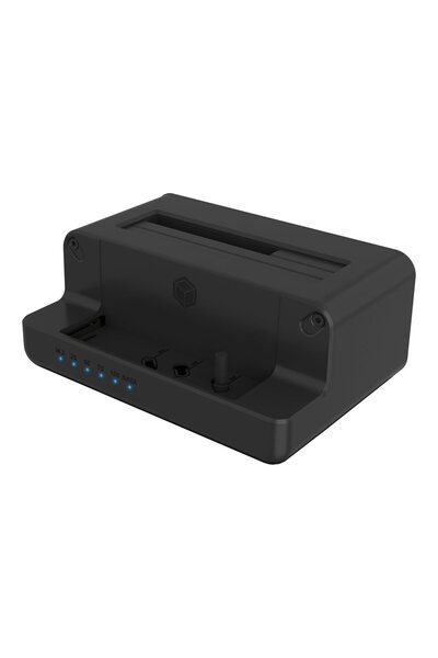 ICY BOX USB 3.2 Gen 2 (3.1 Gen 2) Tip-C Negru