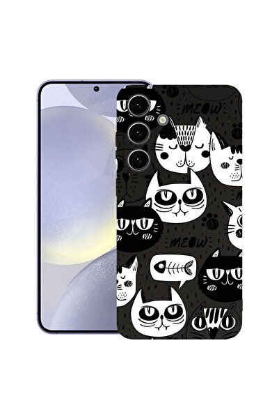 bestcase Husă TPU Ultra Subțire pentru Samsung Galaxy S26, Pisici Cool, 31456...
