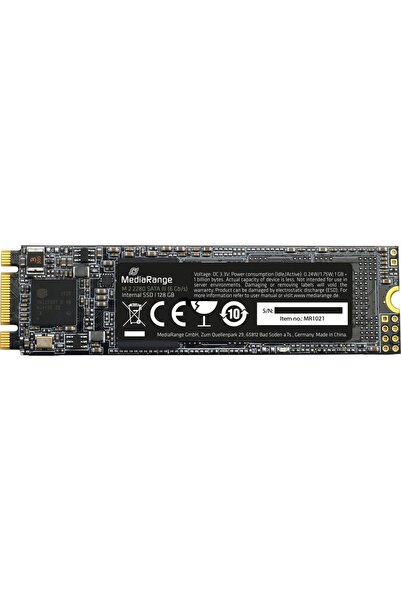 MediaRange MR1021 128 GB (SATA 6 Gb/s, M.2 2280)