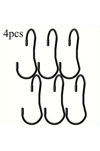 Choice 4pcs 4pcs Twisted Purse Hooks Heavy Duty S Hooks Handbag Hanger Organi...
