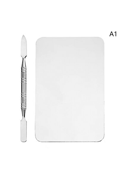 Choice A1 Stainless Steel Makeup Mixer Nail Art Polish Mixing Plate Foundatio...
