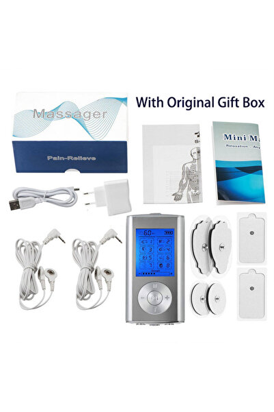 Choice1 EU PLUG with Box Digital Therapy Unit 8 Modes Electric EMS Muscle Sti...