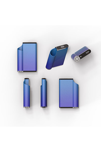 Choice3 Blue 510 threaded battery, mini bulb box, portable electronic lightin...