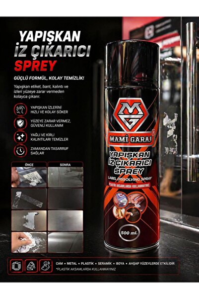 MAMİ GARAJ YAPIŞKAN İZ ÇIKARICI SPREY 500ML